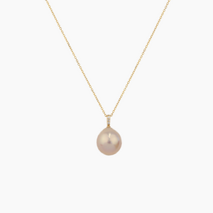 Harmony Diamond Pearl Necklace