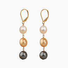 Load image into Gallery viewer, Hau Koi Pearl Earring 14kt Gold