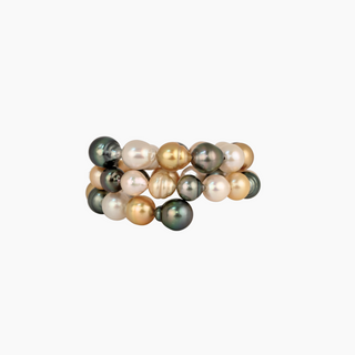 Hau Pearl Coil Bracelet