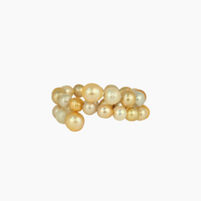 Load image into Gallery viewer, Golden South Sea Pearl Coil Bracelet