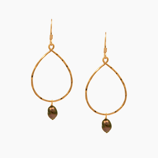 Jordan Tahitian Keshi Pearl Earrings