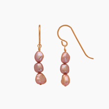 画像をギャラリービューアに読み込む, Kohana Pink Keshi Pearl Earrings