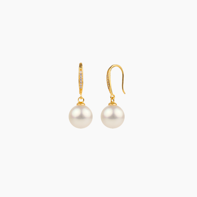 Leilani White Pearl Earring