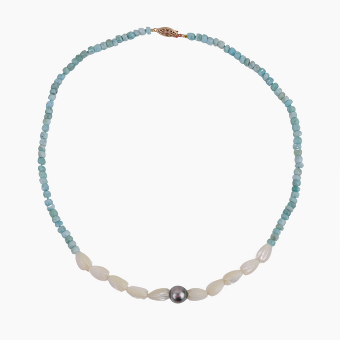 Leona Pikake Tahitian Pearl Necklace