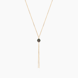 Louvre Peacock Tahitian Pearl Necklace