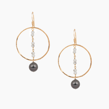 Load image into Gallery viewer, Mariko Howlite Pearl Earring