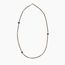 Load image into Gallery viewer, Amber Peacock Tahitian Pearl Necklace
