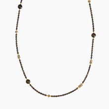 Load image into Gallery viewer, Amber Peacock Tahitian Pearl Necklace
