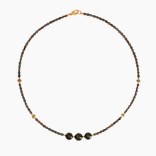 Load image into Gallery viewer, Crimson Peacock Tahitian Pearl Necklace