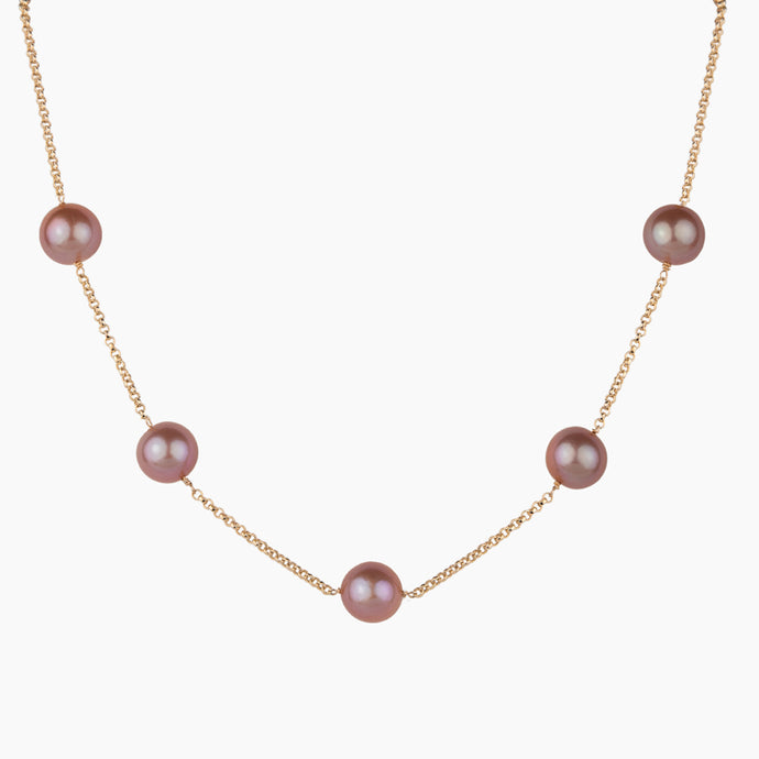 Patricia Pink Pearl Necklace
