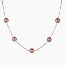 Load image into Gallery viewer, Carmen Pink Pearl Necklace