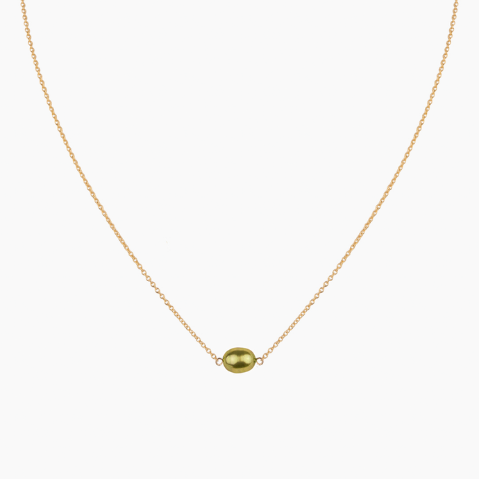 Kenzie Pistachio Keshi Pearl Choker