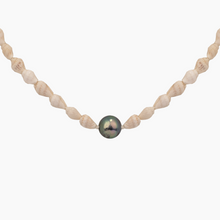 Load image into Gallery viewer, Moani Shell Tahitian Pearl Necklace