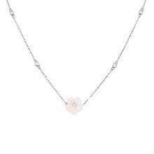 Load image into Gallery viewer, Plumeria Mother of Pearl Necklace