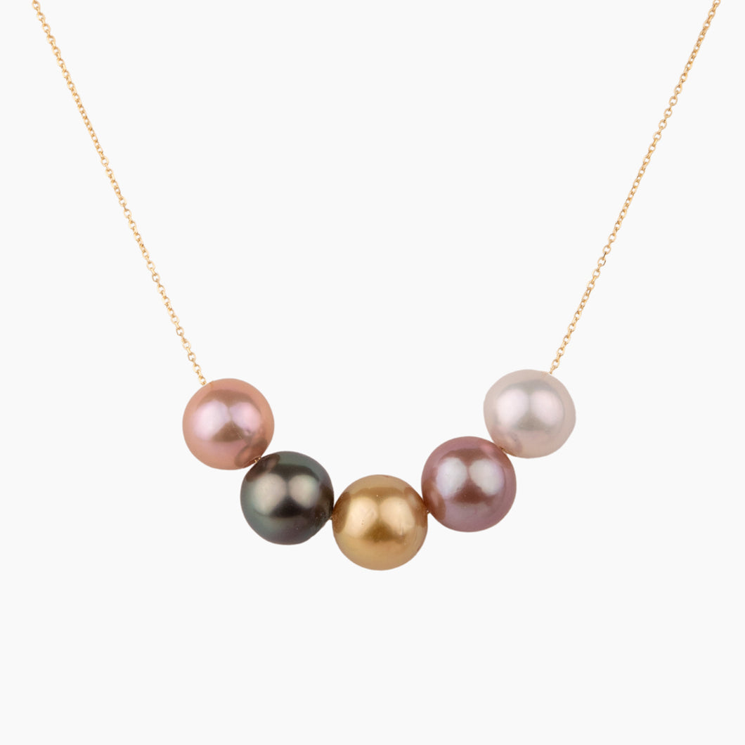 Spring Bali Pearl Necklace
