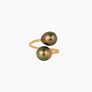 Mykonos Tahitian Pearl Bypass Ring