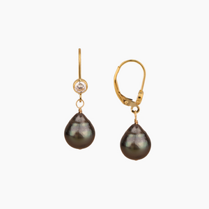 Lohe Tahitian Pearl Earring