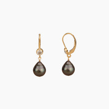 Load image into Gallery viewer, Lohe Tahitian Pearl Earring