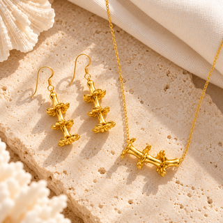 Triple Puakenikeni Earrings