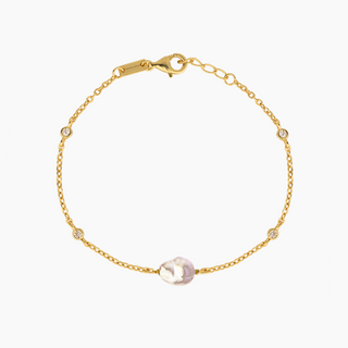 111 Keshi Pearl Bracelet