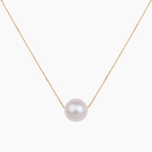 White South Sea Pearl Necklace 14kt Gold