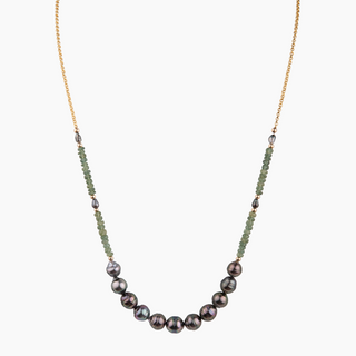 Hina Green Kyanite Necklace