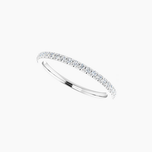 Luxe Womens Diamond Wedding Ring Platinum
