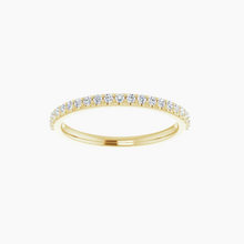 Load image into Gallery viewer, Luxe Womens Diamond Wedding Ring 14kt Yellow Gold