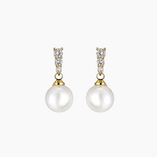 Load image into Gallery viewer, Nicole Drop Pearl Earring
