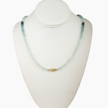 Load image into Gallery viewer, Mana Nui Ombré Aquamarine Tahitian Pearl Necklace