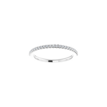 Load image into Gallery viewer, Island Diamond Band 14kt White Gold