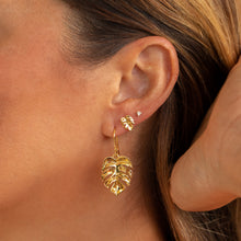 Load image into Gallery viewer, Monstera Earring - December Goddess Box