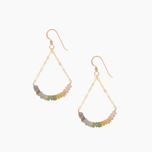 Load image into Gallery viewer, Elsie Rainbow Gemstone Earrings