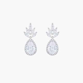 Pineapple Princess Bridal Drop Earrings