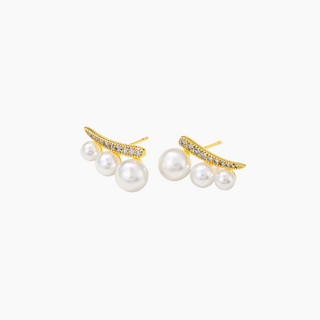 Gemma Pearl Earring Stud