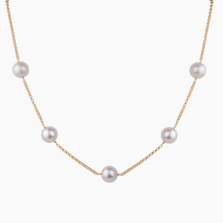 Carmen White Edison Pearl Necklace