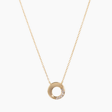 Load image into Gallery viewer, Circle CZ Necklace