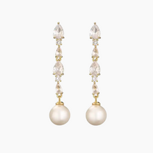 Load image into Gallery viewer, Tia Pearl Bridal Earring