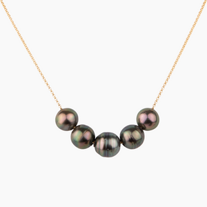 Jenny Tahitian Pearl Floating Necklace
