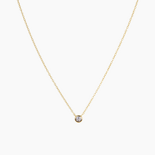 Load image into Gallery viewer, Solitaire CZ Necklace