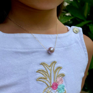 Baby Pink Pearl Necklace