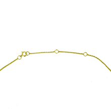 Load image into Gallery viewer, Solid 14kt Gold Tiny Monstera Necklace