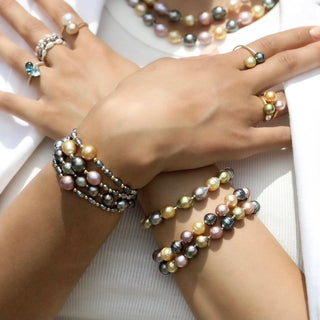 Anuenue Knotted Pearl Bracelet