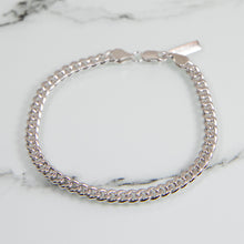 Load image into Gallery viewer, Cuban Link Bracelet Silver