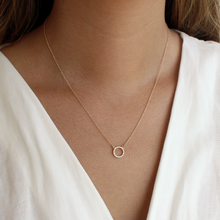 Load image into Gallery viewer, Paiko Diamond Circle Necklace