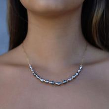 Load image into Gallery viewer, Taylor Tahitian Keshi Pearl Necklace