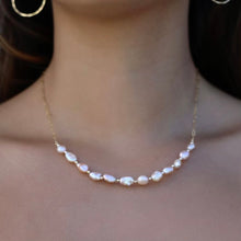 Load image into Gallery viewer, Taylor Pink Keshi Pearl Necklace