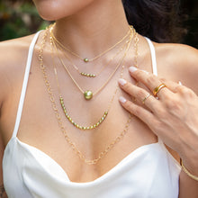 Load image into Gallery viewer, Allison Floating Pistachio Pearl Necklace