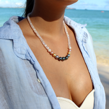 Load image into Gallery viewer, Mana Moonstone Pearl Necklace