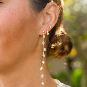 Reanna Long Bridal Earrings